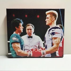 Rocky and the eagles canvas wall art
